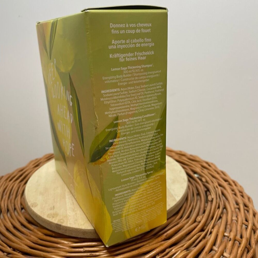New Paul Mitchell Tea Tree Lemon Sage Shampoo Conditioner Spray Full Box Set - Picture 4 of 8